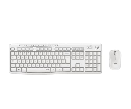 Zestaw klawiatura i mysz Logitech MK295 Silent Wireless biały